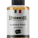 خردل 160 جرام من SPICEKICK – بذور طبيعية بنكهة حارة وعطرية قوية تمنح أطباقك وصلصاتك طعمًا مميزًا وتتبيلة احترافية