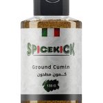 كمون مطحون 130 جرام من SPICEKICK – نكهة دافئة وغنية تضيف لمسة أصيلة لأطباقك الشرقية والعالمية، مثالي للتتبيلات والشوربات والمخبوزات ويمنح الطعام طعمًا مميزًا