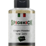 زنجبيل بودر 100 جرام من (SpiceKick) – توابل طبيعية بنكهة عطرية دافئة – مثالي للأطباق المالحة، الحلويات، المشروبات الساخنة، والصلصات