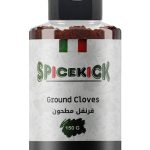 قرنفل مطحون 150 جرام من (SPICEKICK) – توابل طبيعية 100% بنكهة عطرية قوية – مثالي للشوربات، اللحوم، الحلويات، الصلصات، والمخبوزات