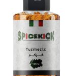 كركم 135 جرام من SPICEKICK – بهار طبيعي 100٪ ذو طعم ولون ذهبي مميز، مثالي لإضافة النكهة واللون للأرز، الشوربات، الصوصات والمأكولات الشرقية، وخالٍ من المواد الحافظة