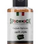 بهارات كاجون الأمريكية 110 جرام من SPICEKICK – توابل طبيعية 100% بنكهة لويزيانية غنية – مثالية للشوي، الدجاج، اللحوم، الأسماك، والأطباق الأمريكية
