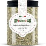 ورق توت مجفف 100 جرام – أعشاب طبيعية غنية بالنكهة والفوائد الصحية للمشروبات، الشاي، والحلويات