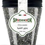 بذور الشيا سبايس كيك 250 جرام – غذاء صحي غني بالألياف وأوميغا‑3 لتعزيز الطاقة والهضم