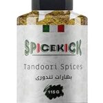 "بهارات التندوري 115 جرام من SPICEKICK – مزيج توابل هندي أصيل غني بالنكهة والعطرية لإضافة طعم رائع للدجاج، اللحوم، الأرز، والأطباق الهندية" ✅