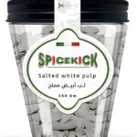 لب أبيض مملح 150 جرام من SPICEKICK – لب طبيعي عالي الجودة بنكهة مالحة متوازنة وقوام مقرمش، مثالي للتسلية والضيافة مع مذاق طازج ولذيذ يدوم طويلًا