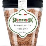 عدس بجبة 400 جرام – جودة عالية من SPICEKICK لإعداد ألذ الأكلات المصرية التقليدية