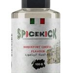 SPICEKICK نكهة الجبنة الريكفورد بودرة 100 جم – نكهة جبن أزرق غنية وفاخرة لتحضير الصوصات، المكرونة والمقرمشات لإضفاء طعم مميز واحترافي لأطباقك