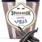 مشروب فوري SPICEKICK بنكهة الخروب – 400 جرام من الطعم الأصيل والانتعاش الطبيعي