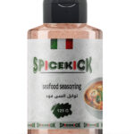 SpiceKick توابل السي فود 125 جرام – بهارات طبيعية 100٪ لإضفاء نكهة بحرية غنية ولذيذة على أطباق السي فود، مثالية للشوي والطهي والتحضير المنزلي بسهولة