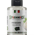 SpiceKick وايت صوص بودرة 100 جم – صوص كريمي غني بالنكهة الإيطالية الأصلية – مثالي للمكرونة والدجاج والأكلات الإيطالية لإضافة طعم فاخر وسهل التحضير